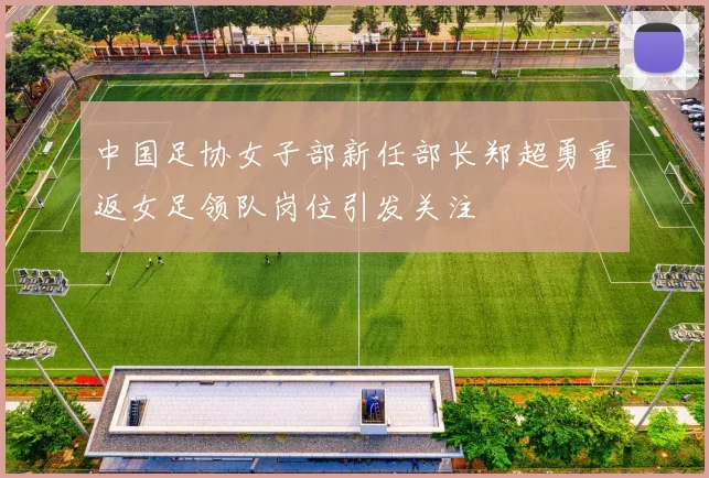 中国足协女子部新任部长郑超勇重返女足领队岗位引发关注